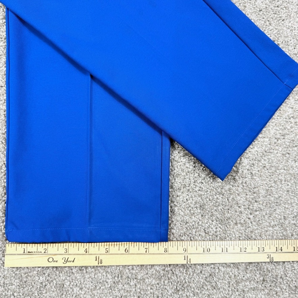 PUMA Golf Pants Men's 36x31Blue Performance Stretch 5 Pocket Straight Leg - Picture 5 of 12